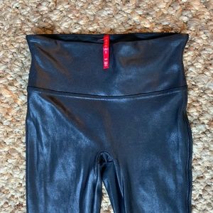 SPANX Faux Leather Leggings